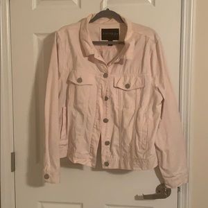 Pink jean jacket